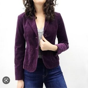 GAP size 14 purple, plum blazer GUC